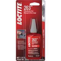 263 Threadlocker, Red, High, 36 ml, Bottle GTA Hardware Inc