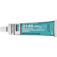 Scellant adh&eacute;sif &agrave; la silicone Dowsil RTV 3145 MIL-A-46146, Tube, Transparent GTA Hardware Inc