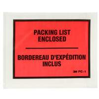 Packing List Envelope, 5-1/2" L x 4-1/2" W, Endloading Style GTA Hardware Inc