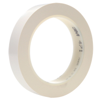 Ruban en vinyle 471, 25,4 mm (1") la x 32,9 m (108') lo, 5,3 mils, Blanc GTA Hardware Inc
