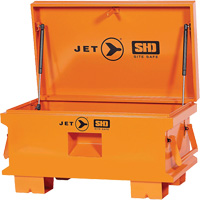 JSB-3219 Boîte de rangement d'outils de chantier pour usage tr&egrave;s intensif, 32-1/8" x 19" x 17-1/2", Acier, Orange GTA Hardware Inc