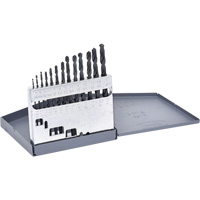 Hyper Jobber Length Drill Bit Set, 13 Pieces, High Speed Steel GTA Hardware Inc