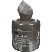 Rouleaux de feuilles Scotch-Brite, Carbure de silicium, 8", Grain Ultra fin GTA Hardware Inc