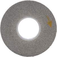 Meule d'&eacute;barbage EXL Scotch-Brite, 8" x 1", Arbre de 3"-8, 1, Oxyde d'aluminium GTA Hardware Inc
