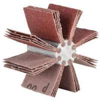 Plain Flap B-830 Bore Polisher, Aluminum Oxide, 60 Grit, 6-3/4" x 1-1/2" GTA Hardware Inc