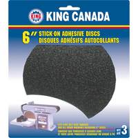Disque de ponçage pour le bois, 6" dia., Grain 80 GTA Hardware Inc