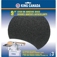 Disque de ponçage pour le bois, 9" dia., Grain 60 GTA Hardware Inc