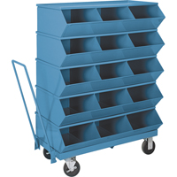 Bacs sectionnels superposables Stackbin - Chariots GTA Hardware Inc