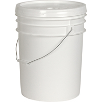 General Purpose Pail without Lid, Plastic, 4 L GTA Hardware Inc
