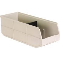 1800 Series Akro-Bin, 8-1/4" W x 7" H x 20-1/2" D, Beige GTA Hardware Inc
