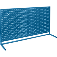 Louvered Bench Racks - Rack Only, 0 Bins, 72" W x 15" D x 40" H GTA Hardware Inc