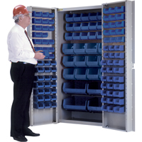 Armoire &agrave; combinaison avec porte creuse, 38" la x 24" p x 72" h, 36 tablettes GTA Hardware Inc