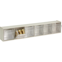 Syst&egrave;me de casiers modulaires Tip-Out, 23-5/8" la x 3-5/8" p x 4-1/2" h, 6 tiroirs GTA Hardware Inc