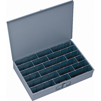 Boîtes &agrave; compartiments &agrave; fond courb&eacute;, 12" la x 18" p x 3" h, 17 compartiments GTA Hardware Inc