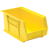 Bacs ultra empilable & suspendable, 8-1/4" la, 7" h x 14-3/4" p, Jaune GTA Hardware Inc