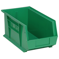 Bacs ultra empilable & suspendable, 8-1/4" la, 7" h x 14-3/4" p, Vert GTA Hardware Inc