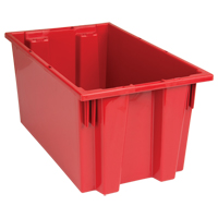 Contenants Stack & Nest, 9" x 18" x 11", Rouge GTA Hardware Inc