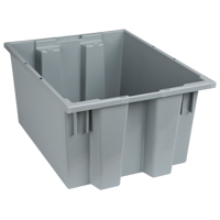 Contenants Stack & Nest, 10" x 19,5" x 15,5", Gris GTA Hardware Inc