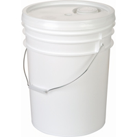 Pail With Gasket Lid, Plastic, 20 L GTA Hardware Inc