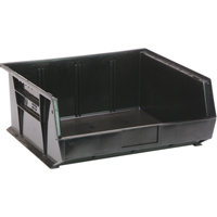 Contenant recycl&eacute; &eacute;cologique, 8-1/4" la, 7" h x 14-3/4" p, Noir GTA Hardware Inc