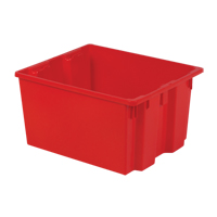Contenants Stack-N-Nest Polylewton, 13" x 24" x 20", Rouge GTA Hardware Inc