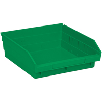 Bacs pour tablette, 11-1/8" la x 4" H x 11-5/8" p, Vert, Capacit&eacute; 30 lb GTA Hardware Inc