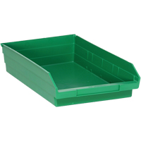 Bacs pour tablette, 11-1/8" la x 4" H x 17-7/8" p, Vert, Capacit&eacute; 40 lb GTA Hardware Inc