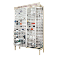 Syst&egrave;me de stockage &agrave; glissi&egrave;re &agrave; bacs basculants autonome, 48" la x 18" p x 77" h, 112 tiroirs GTA Hardware Inc