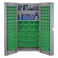 Armoires &agrave; combinaison &agrave; portes creuses, 38" la x 24" p x 72" h, Gris GTA Hardware Inc
