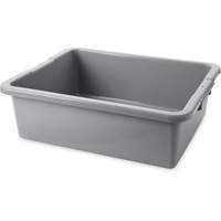 Undivided Bus/Utility Box, 7" H x 21.5" D x 17" L, Polyethylene, Grey GTA Hardware Inc
