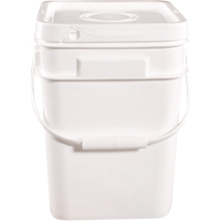 Square Pail, Plastic, 4 gal. GTA Hardware Inc