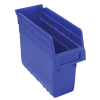 Bacs pour &eacute;tag&egrave;re Store-Max, 4-3/8" la x 8" H x 11-5/8" p, Bleu, Capacit&eacute; 44 lb GTA Hardware Inc