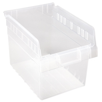 Bacs pour &eacute;tag&egrave;re Store-Max, 8-3/8" la x 8" H x 11-5/8" p, Transparent, Capacit&eacute; 44 lb GTA Hardware Inc