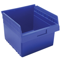 Bacs pour &eacute;tag&egrave;re Store-Max, 11-1/8" la x 8" H x 11-5/8" p, Bleu, Capacit&eacute; 44 lb GTA Hardware Inc