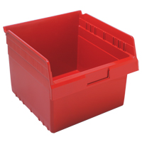 Bacs pour &eacute;tag&egrave;re Store-Max, 11-1/8" la x 8" H x 11-5/8" p, Rouge, Capacit&eacute; 44 lb GTA Hardware Inc