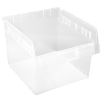 Bacs pour &eacute;tag&egrave;re Store-Max, 11-1/8" la x 8" H x 11-5/8" p, Transparent, Capacit&eacute; 44 lb GTA Hardware Inc