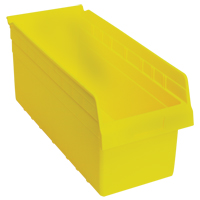 Bacs pour &eacute;tag&egrave;re Store-Max, 8-3/8" la x 8" H x 17-7/8" p, Jaune, Capacit&eacute; 56 lb GTA Hardware Inc