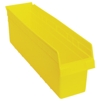 Bacs pour &eacute;tag&egrave;re Store-Max, 6-5/8" la x 8" H x 23-5/8" p, Jaune, Capacit&eacute; 68 lb GTA Hardware Inc