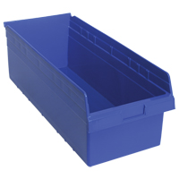 Bacs pour &eacute;tag&egrave;re Store-Max, 11-1/8" la x 8" H x 23-5/8" p, Bleu, Capacit&eacute; 68 lb GTA Hardware Inc