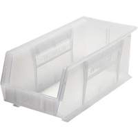 Ultra Stack & Hang Bin, 8-1/4" W x 7" H x 18" D, Clear GTA Hardware Inc