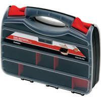 Boîte &agrave; compartiments en plastique, 10,25" la x 12,25" p x 3" h, 32 compartiments GTA Hardware Inc