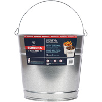 Seau, Acier galvanis&eacute;, 11 L GTA Hardware Inc