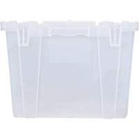 FP243C FliPak Nestable Tote, 26.9" x 16.9" x 12.1", Clear GTA Hardware Inc