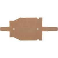 Boîtes profondes en carton ondul&eacute;, 1-15/16" la x 11-1/4" p x 4-1/2" h, Beige GTA Hardware Inc