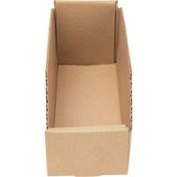 Boîtes profondes en carton ondul&eacute;, 3-3/4" la x 11-1/4" p x 4-1/2" h, Beige GTA Hardware Inc