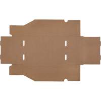 Boîtes profondes en carton ondul&eacute;, 7-5/8" la x 11-5/16" p x 4-1/2" h, Beige GTA Hardware Inc