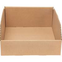 Boîtes profondes en carton ondul&eacute;, 9-3/4" la x 11-1/4" p x 4-1/2" h, Beige GTA Hardware Inc