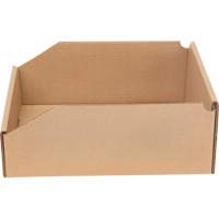 Boîtes profondes en carton ondul&eacute;, 9-3/4" la x 11-1/4" p x 4-1/2" h, Beige GTA Hardware Inc
