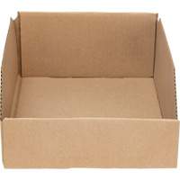 Boîtes profondes en carton ondul&eacute;, 8-3/4" la x 11-1/4" p x 4-1/2" h, Beige GTA Hardware Inc
