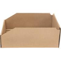 Boîtes profondes en carton ondul&eacute;, 8-3/4" la x 11-1/4" p x 4-1/2" h, Beige GTA Hardware Inc